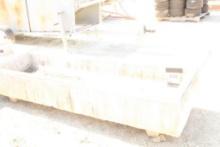 8X3 CONCRETE FEED TROUGH