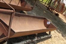 15' X 31'' STEEL FEED TROUGH
