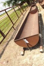 13' X 32'' STEEL FEEDTROUGH