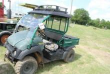 2009 KAWASAKI MULE 610 UTV, RUNSSN: JK1AFEA119B541285,; 4X4, DUMP BEDSHOWING 769 HOURS