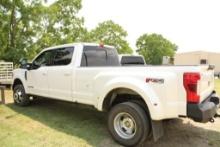 2019 FORD F-350, 4X4, 4 DOOR, RUNS, GREAT SHAPE, VIN:1FT8W3DT1KEE52455WT:14,000, SHOWING