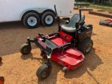 GRAVELY ZT60HD ZERO TURN MOWER, WORKSSN: 005872SHOWING 1192 HOURS