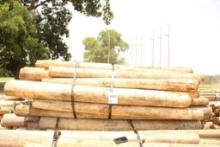UNTREATED WOOD POSTASSORTMENT OF WIDTH AND LENGTHS, EST 35 COUNT