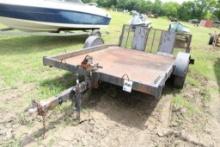 11' (ON THE SURFACE) UTILITY TRAILER W/GATE
