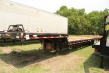 2006 48' LOWBOY TRAILER, LEADWELL HYDRAULIC TILT BEDW/WENCH, ALL WORKS1L0GA72A961033977