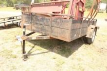 10' X 6'5'' UTILITY TRAILERWT: 2990; MODEL NO. WS6510HD0