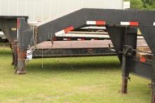 2001 32' FLATBED TRAILER, GOOSNECK, BOS ONLYMODEL: GN-32, WT: 24,000VIN: 17YGN3228113022747