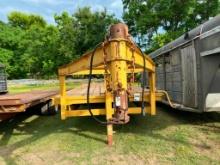 24' W/ 4FT DOVE FLAT BED TRAILER- NECK OVERSN: S64530KAN