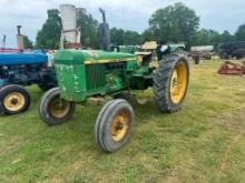 2130 JOHN DEERE TRACTOR, RUNS, 68 HORSE POWER,HOURS 4355, 68 HORSE POWER