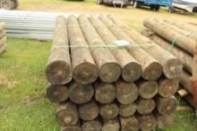 7x8 WOOD POST W/24 COUNT
