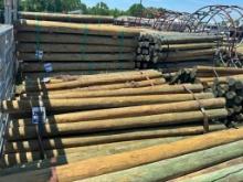 8 X 8 WOOD POST 45 CT