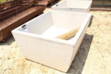 59'' X 48'' CONCRETE WATER TROUGH