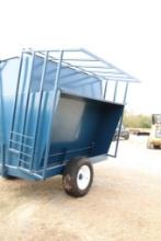 NEW BLUE 3 TON CREEP FEEDER WITH CREEP GATES