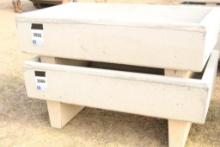 37'' X 120'' CEMENT TROUGH