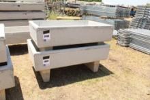 37'' X 120'' CEMENT TROUGH