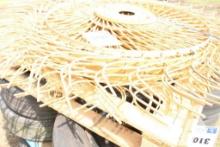 4 LEFT & 4 RIGHT HAY RAKE WHEELS