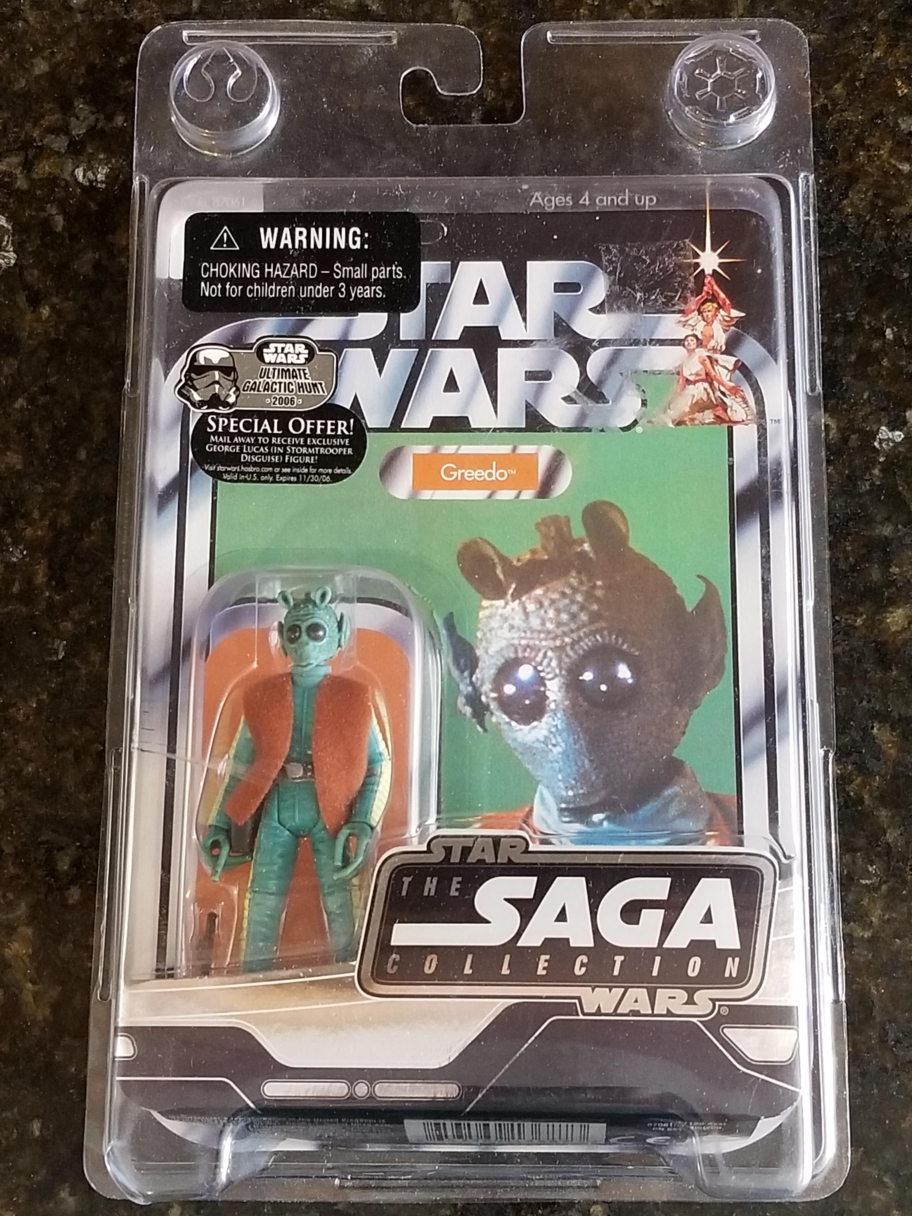 Greedo Star Wars Action Figure from The Saga Collection