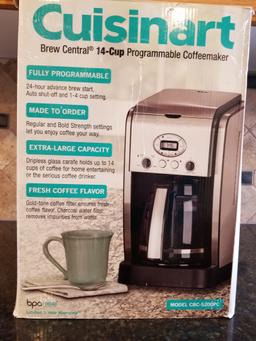 Cuisinart Brew Central 14-Cup Programmable Coffeemaker, New