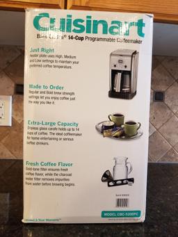 Cuisinart Brew Central 14-Cup Programmable Coffeemaker, New
