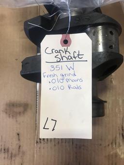 Crankshaft-351 Windsor Fresh Grind