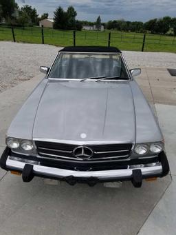 1980 MERCEDES BENZ 450 SL CONVERTIBLE