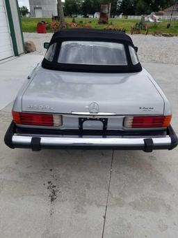 1980 MERCEDES BENZ 450 SL CONVERTIBLE