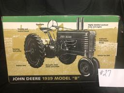 JD 1939 MODEL "B" 1/8 SCALE NIB