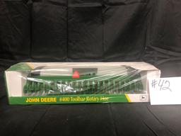 JOHN DEERE TOOLBAR ROTARY HOE 1/16 SCALE NO 400 NIB