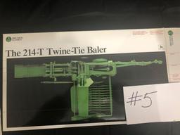 THE 214-T TWINE- TIE BALER PRECISION CLASSIC 1/16 SCALE NO. 5770 NIB