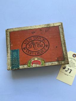 MARBLES, VAN DYCK CIGAR BOX, SEVERAL ADVERTISING CAN/BOTTLE OPENERS