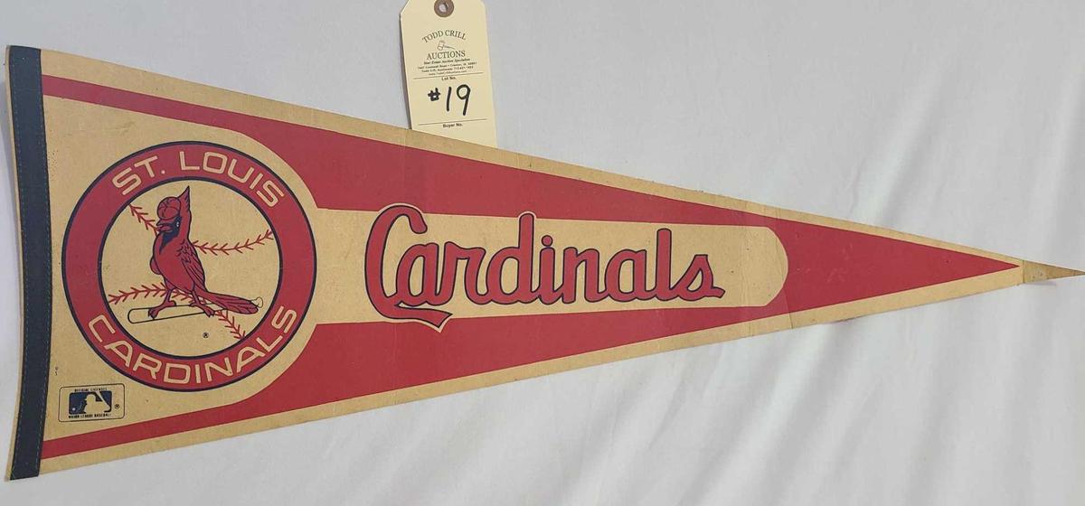 ST. LOUIS CARDINALS BASEBALL MEMORABILIA - BANNER