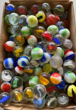 Flat of shooting marbles
