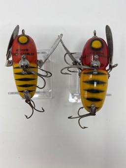 Two Heddon Crazy Crawler Lures