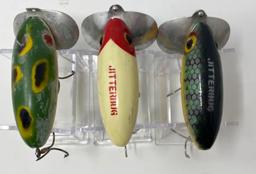 Three Jitterbug Lures