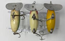 Three Jitterbug Lures