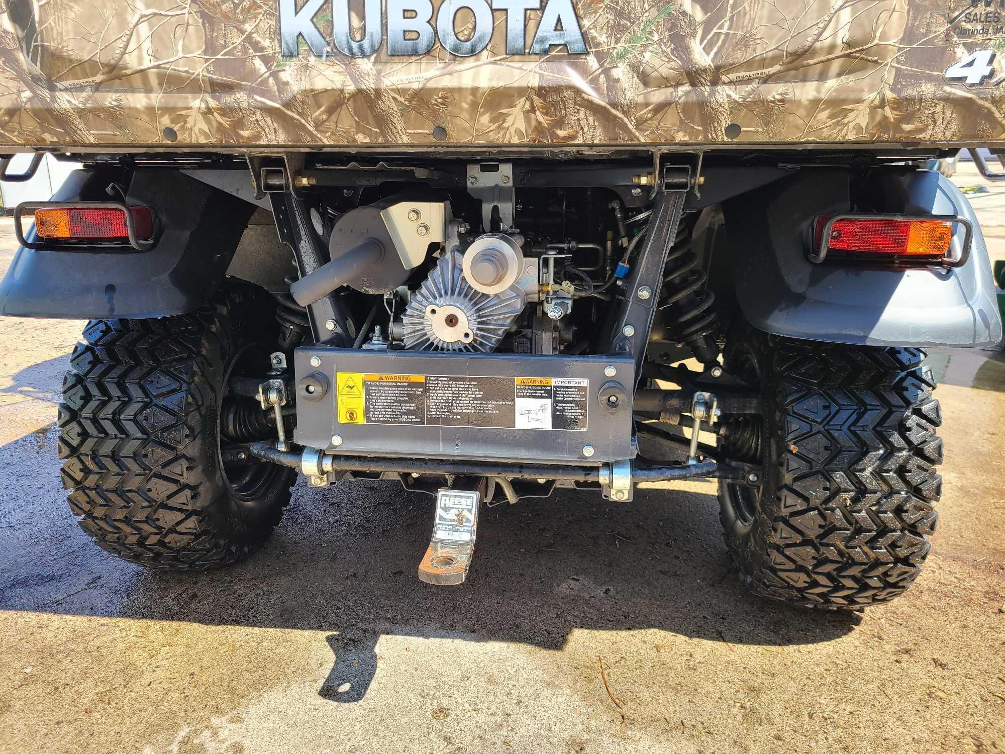 Kubota Diesel RTV X1100C 4x4