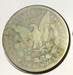 1878-CC Morgan Silver Dollar