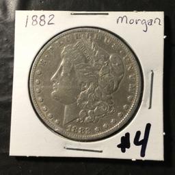 1882 Morgan Silver Dollar