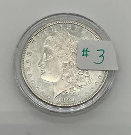 1881-O MORGAN SILVER DOLLAR