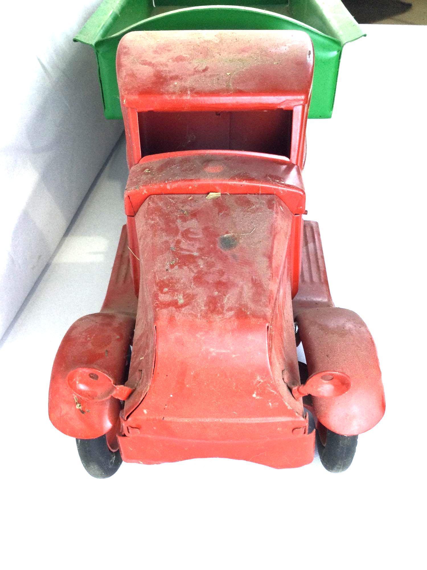 Turner Toys Painted Pressed Steel Dump Truck