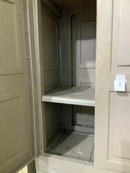 Plastic Cabinet w/ shelves