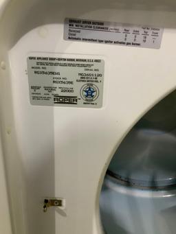 Roper gas dryer