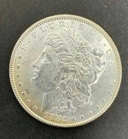 1882 MORGAN SILVER DOLLAR