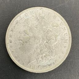 1882-O MORGAN SILVER DOLLAR