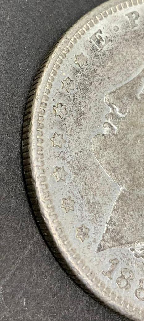 1882-S MORGAN SILVER DOLLAR