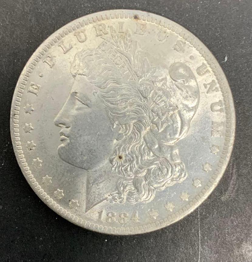 1884-O MORGAN SILVER DOLLAR