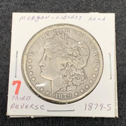 1878-S MORGAN SILVER DOLLAR