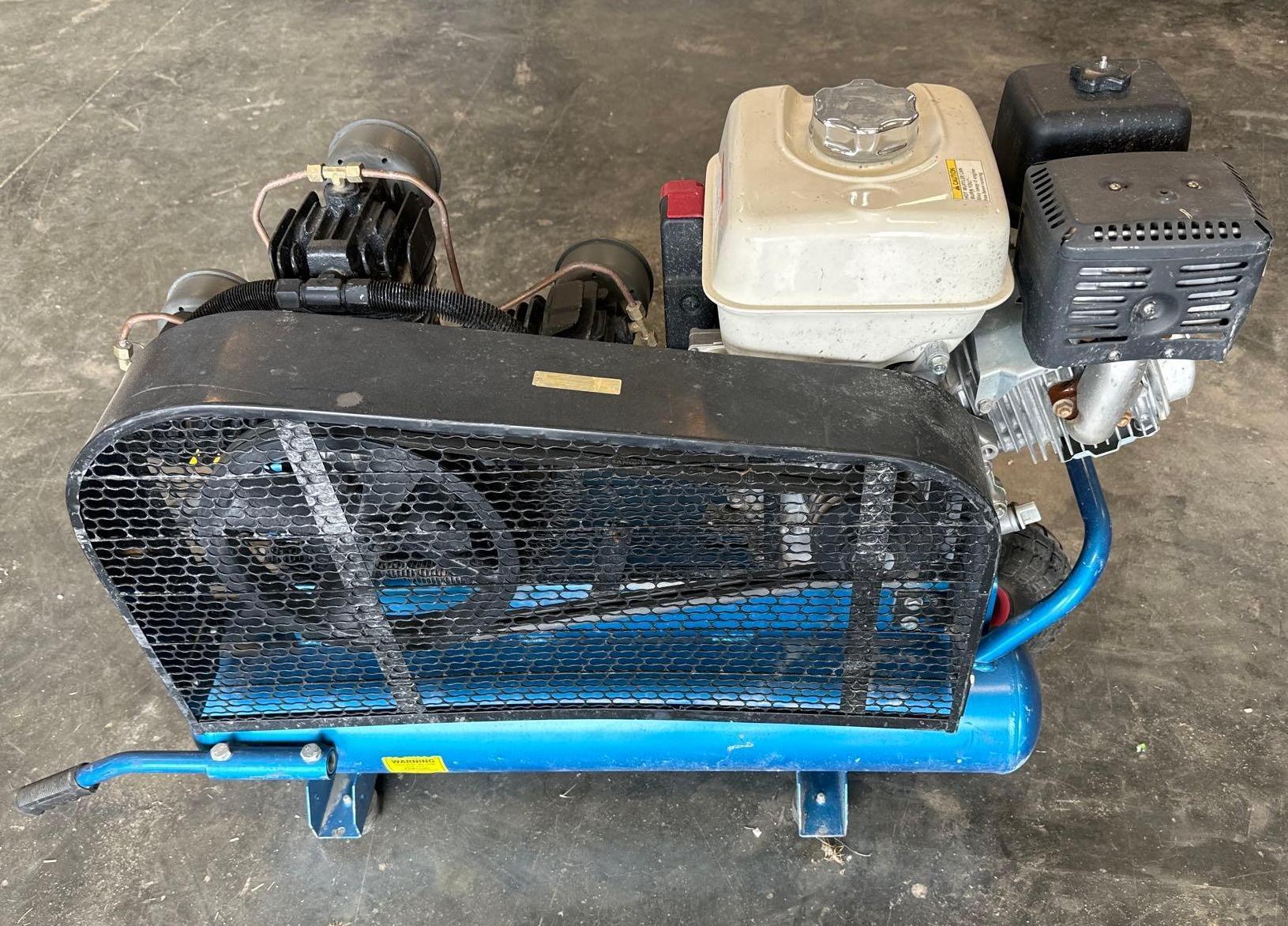 PUMA GAS POWERED PORTABLE WHEEL BARROW AIR COMPRESSOR