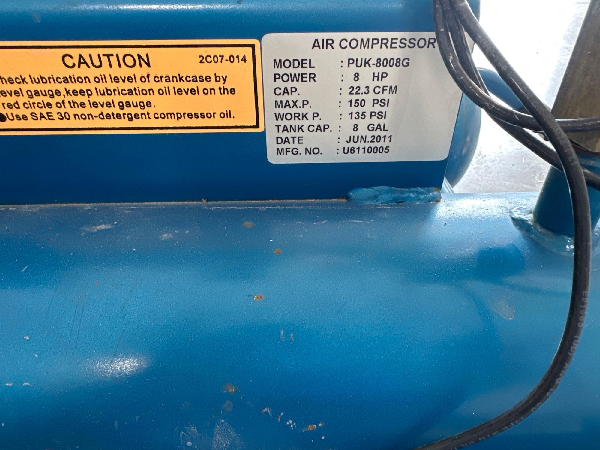 PUMA GAS POWERED PORTABLE WHEEL BARROW AIR COMPRESSOR