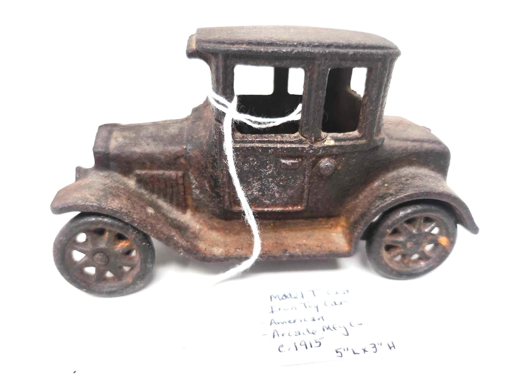Cast Iron Model T Car
